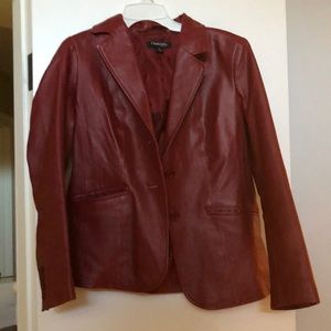 Chadwicks red leather jacket